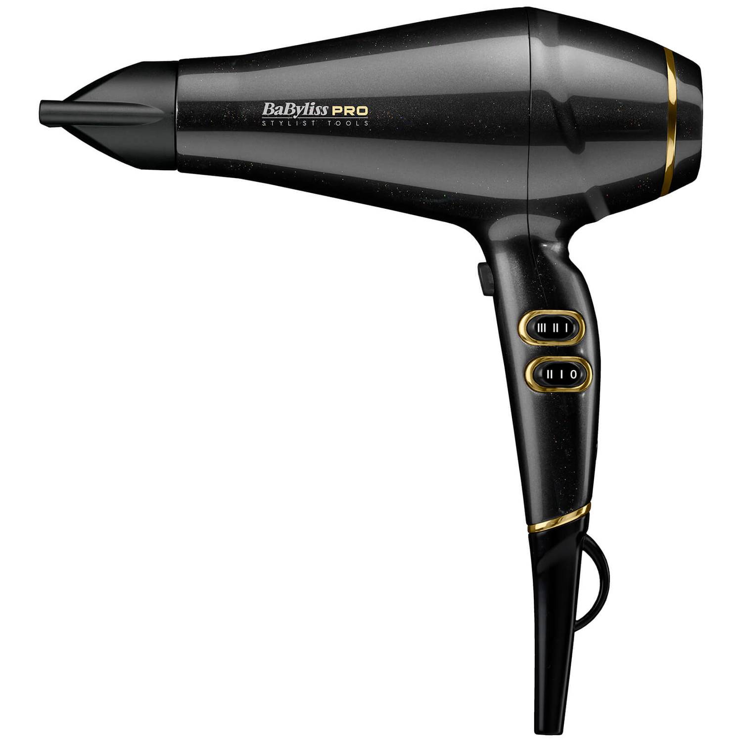 BaByliss PRO Keratin Lustre Hair Dryer - Black Shimmer