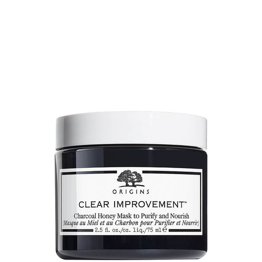 Origins Clear Improvement Charcoal Honey Mask to Purify and Nourish 75ml