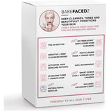 MAGNITONE London BareFaced 2 Daily Cleansing and Skin Toning Brush - Pink