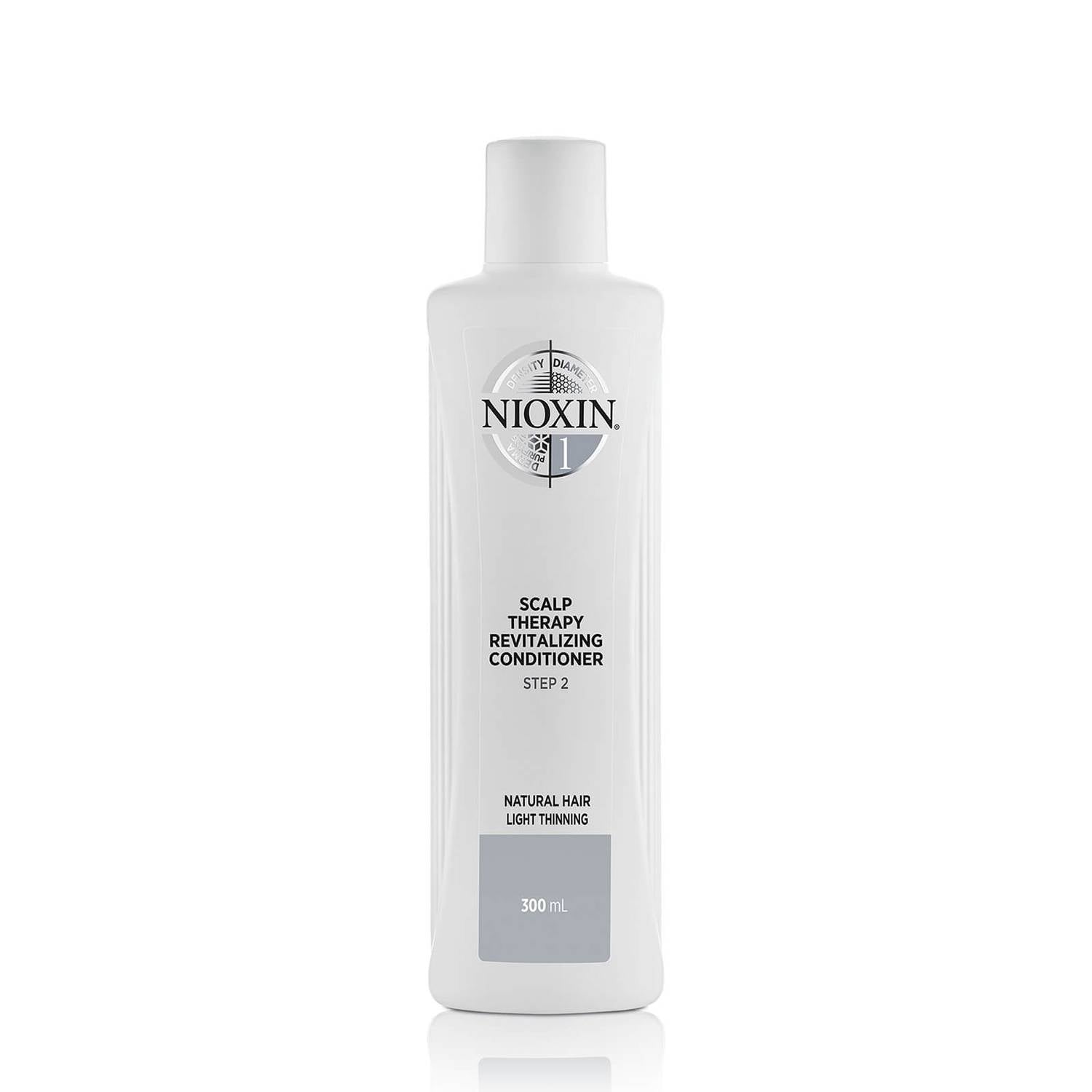 NIOXIN 3-Part System 1 Scalp Therapy Revitalising Conditioner for Natural Hair with Light Thinning 300ml