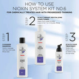 NIOXIN 3-Part System 6 Scalp Therapy Revitalising Conditioner for Chemically Treated Hair with Progressed Thinning 300ml