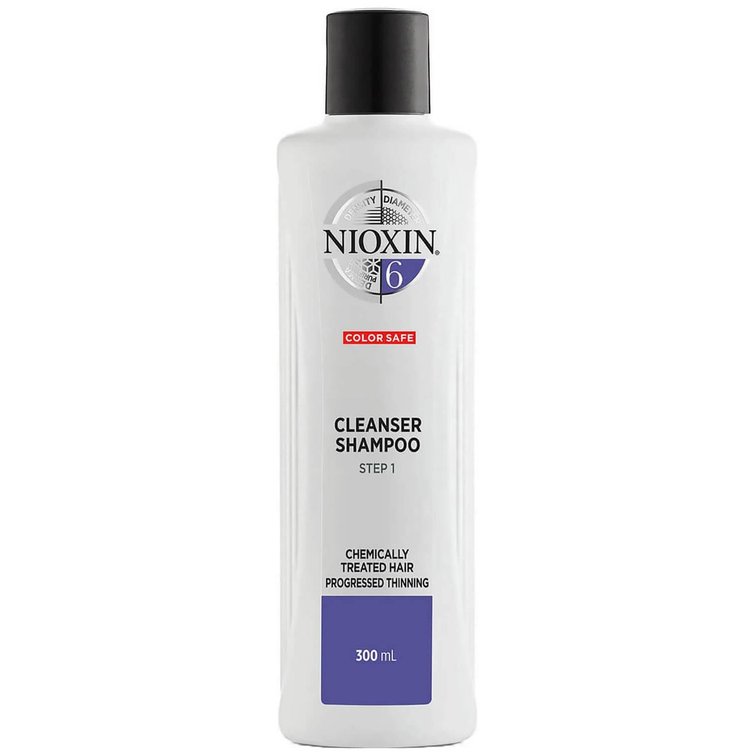 NIOXIN 3-Part System 6 Cleanser Shampoo for Chemically Treated Hair with Progressed Thinning 300ml