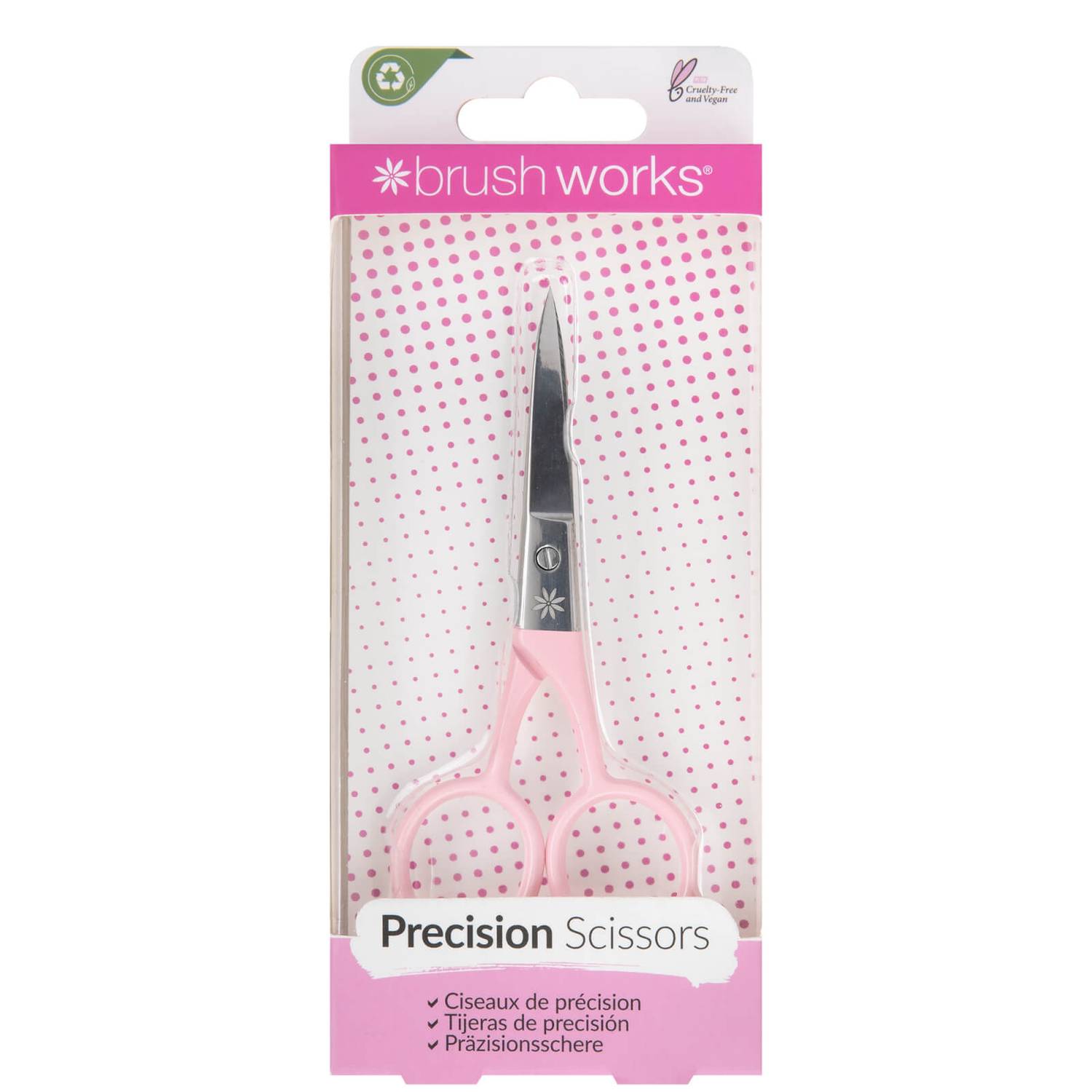 brushworks Precision Straight Scissors