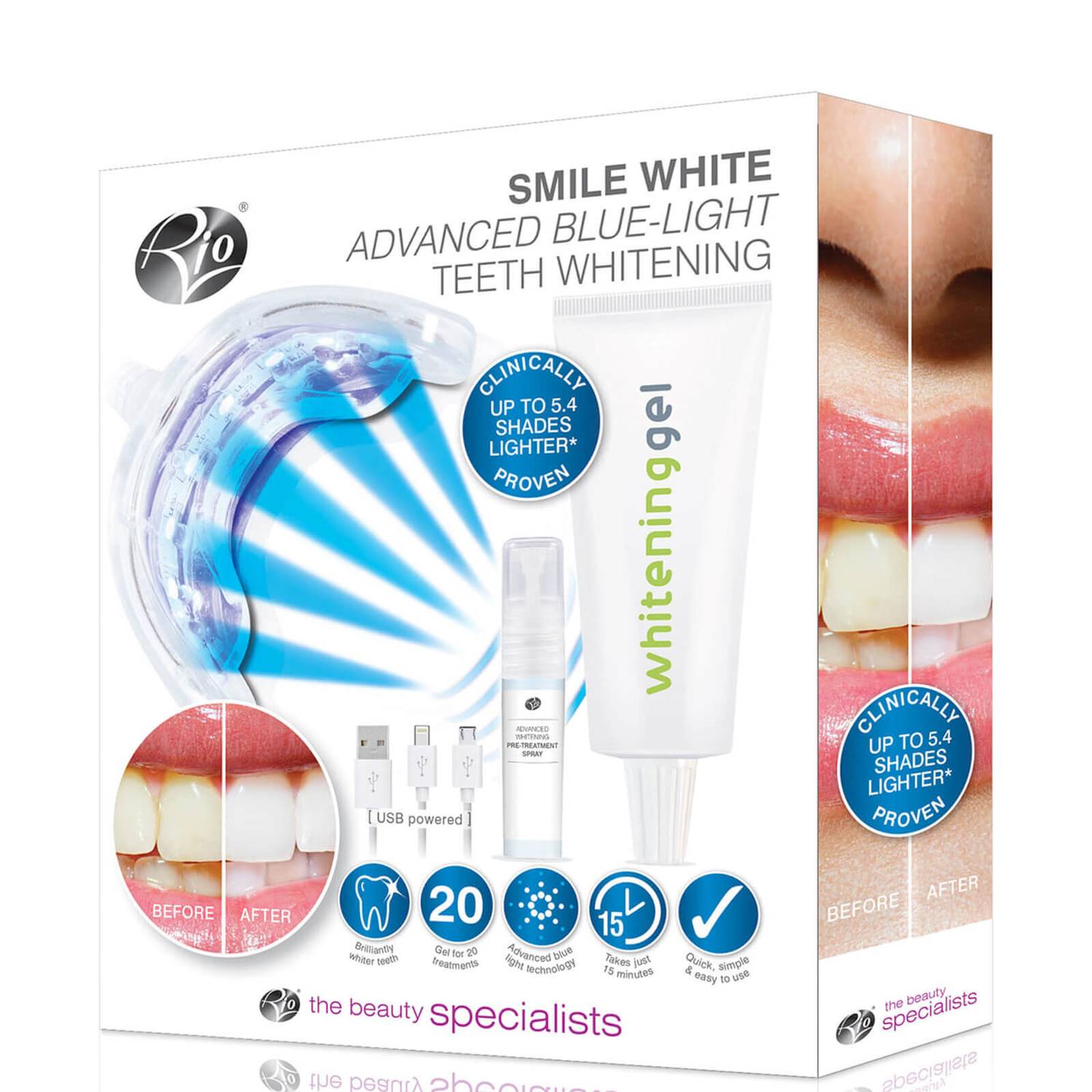 Rio Smile White Advanced Teeth Whitening Kit