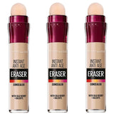 Maybelline Eraser Eye Concealer Light x 3 (Worth £26.97)