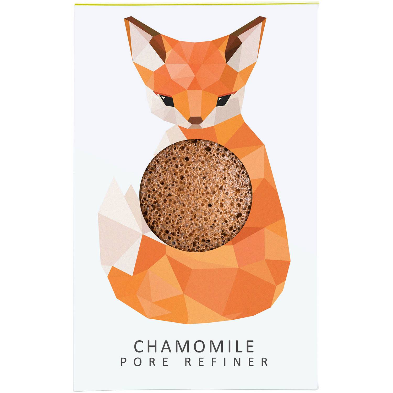 The Konjac Sponge Company Woodland Fox Pure Konjac Mini Pore Refiner - Chamomile 12g