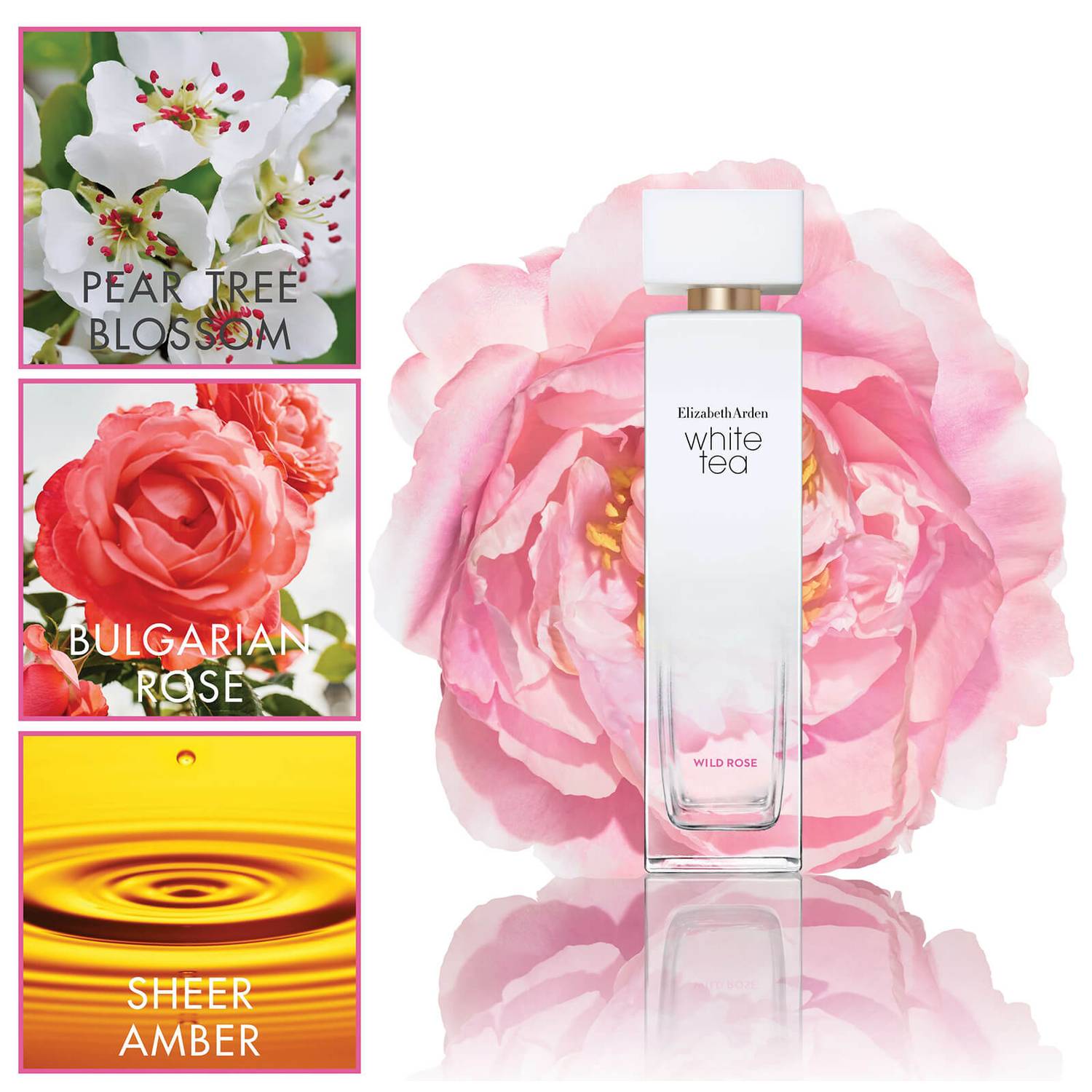 Elizabeth Arden White Tea Wild Rose Eau de Toilette 100ml