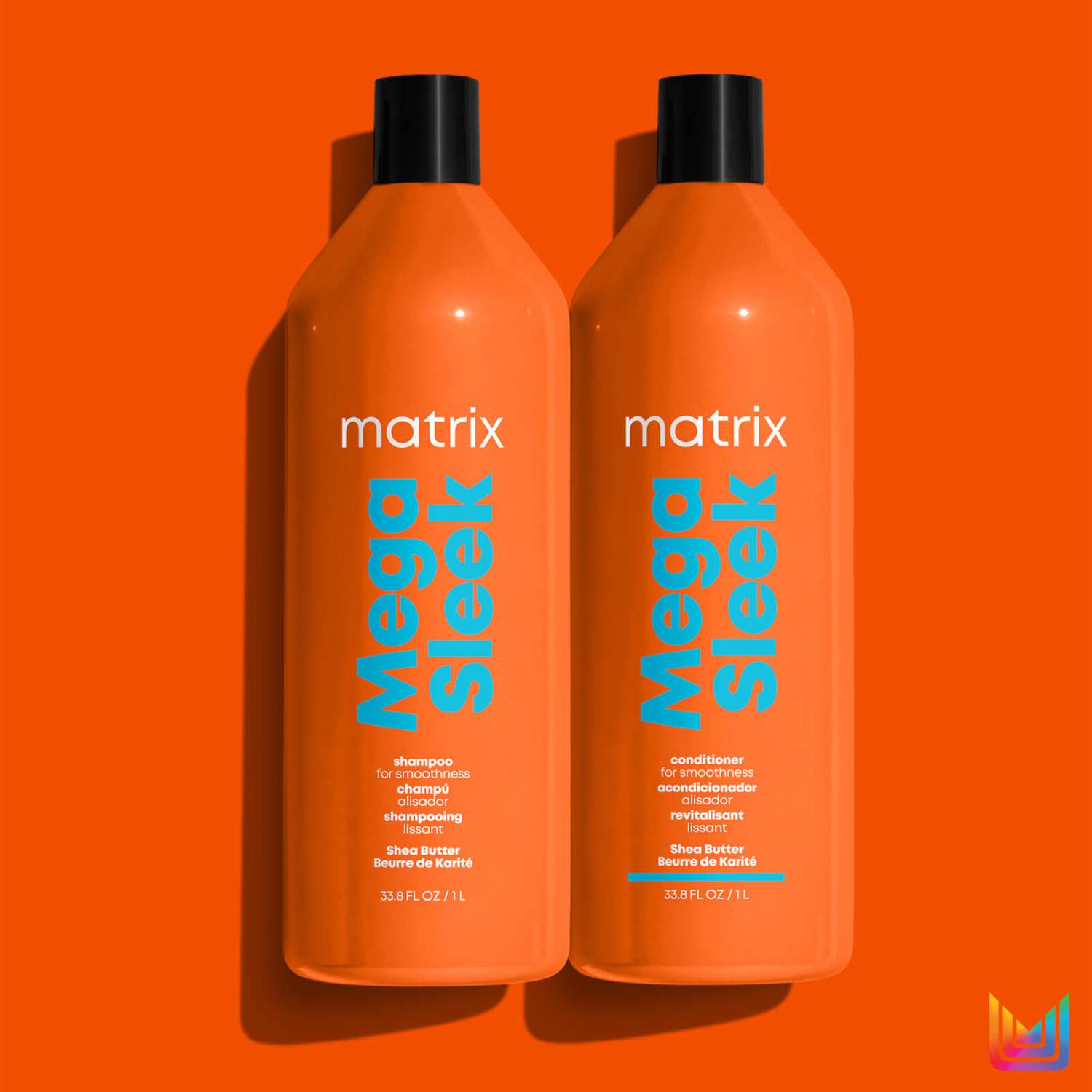 Matrix Total Results Mega Sleek Shea Butter Smoothing Shampoo for Frizzy Hair 1000ml