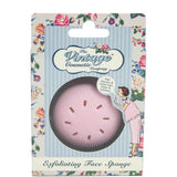 The Vintage Cosmetic Company Exfoliating Face Sponge - Pink