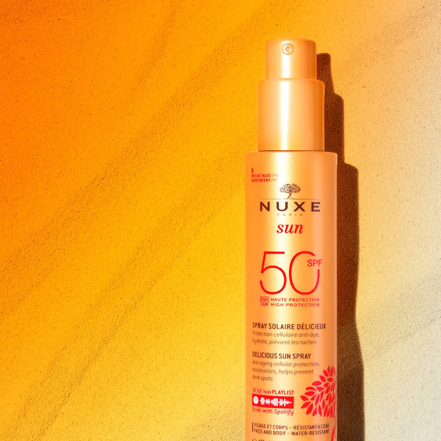 NUXE Sun Melting Spray for Face and Body SPF 50