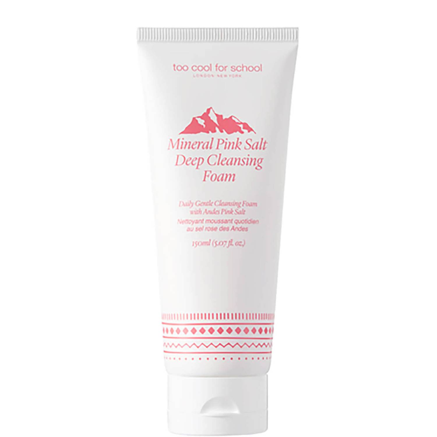 Too Cool For School Mineral Pink Salt Deep Cleansing Foam 150ml