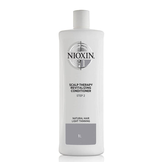 NIOXIN 3-Part System 1 Scalp Therapy Revitalizing Conditioner for Natural Hair with Light Thinning 1000ml