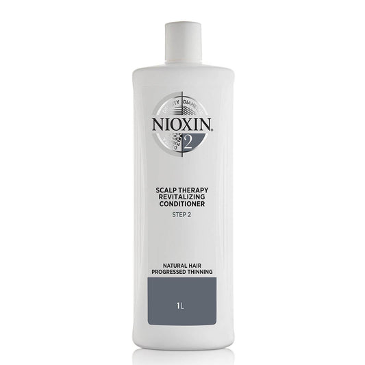 NIOXIN 3-Part System 2 Scalp Therapy Revitalizing Conditioner for Natural Hair with Progressed Thinning 1000ml