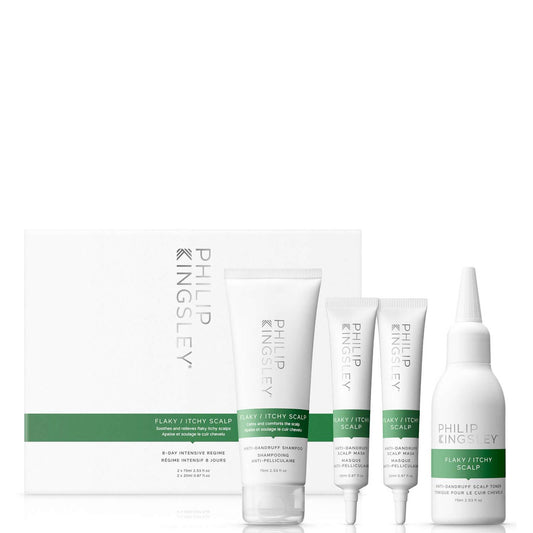 Philip Kingsley Flaky/Itchy Scalp 8-Day Kit (Worth £39.50)