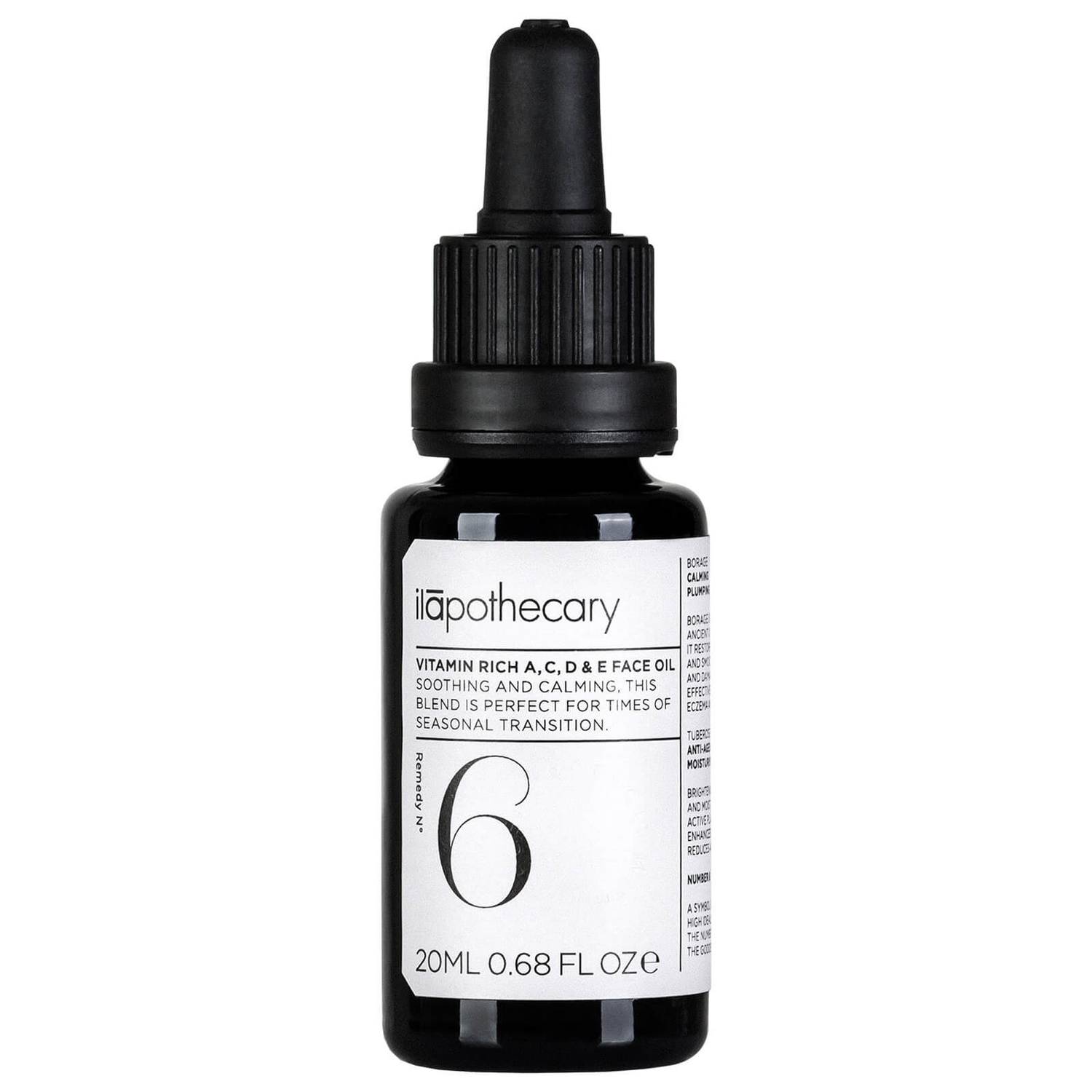 ilapothecary Vitamin A, C, D and E Rich Face Oil 20ml