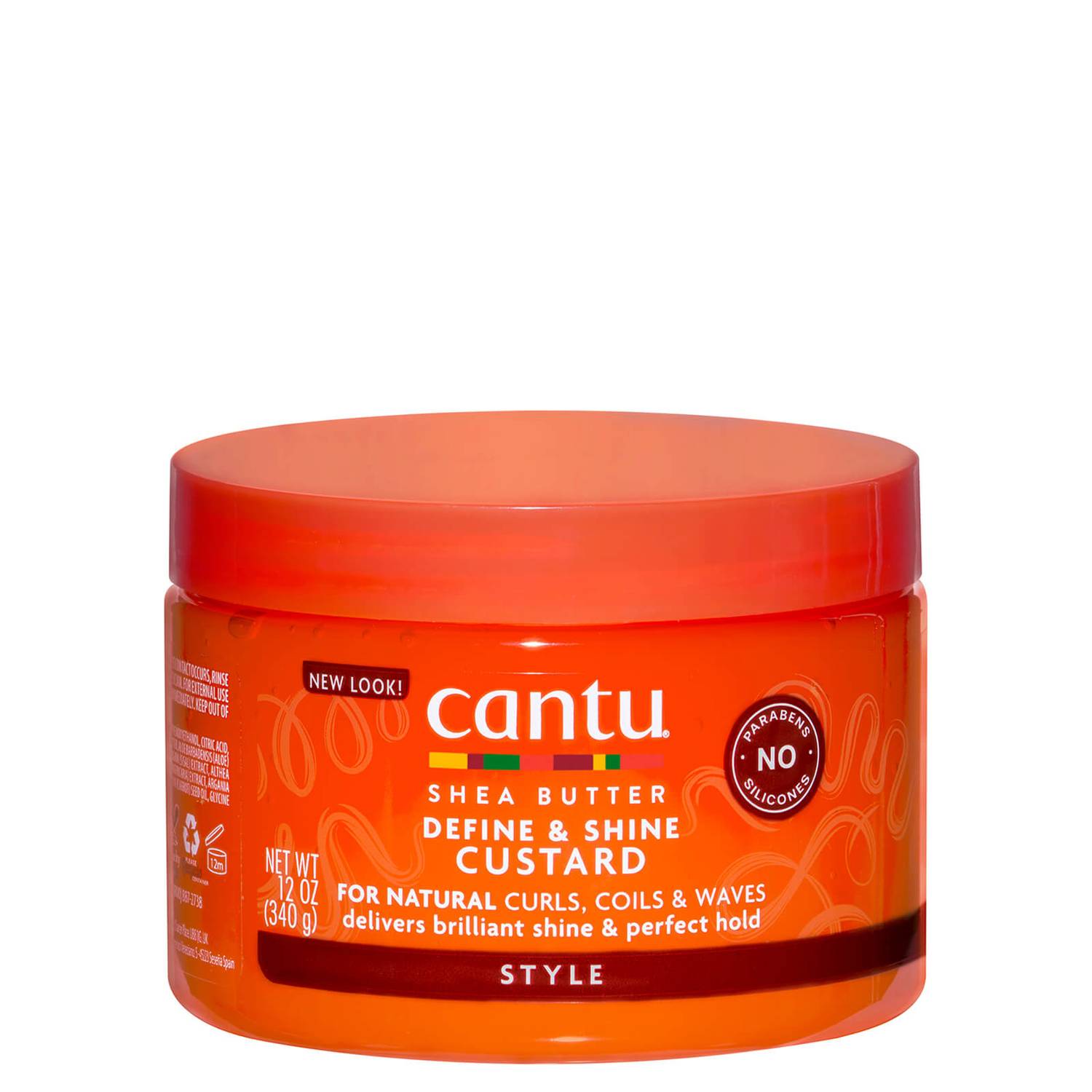 Cantu Shea Butter for Natural Hair Define & Shine Custard 340g