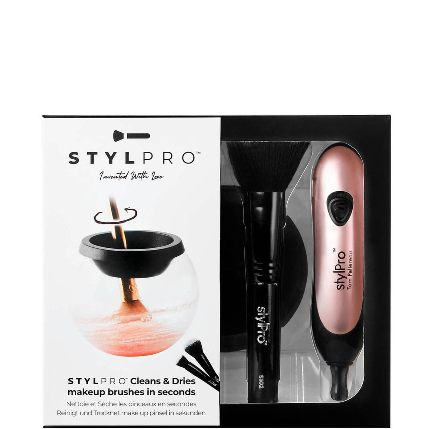 StylPro Brush Cleaner and Dryer Gift Set - Blush (Worth £58.97)