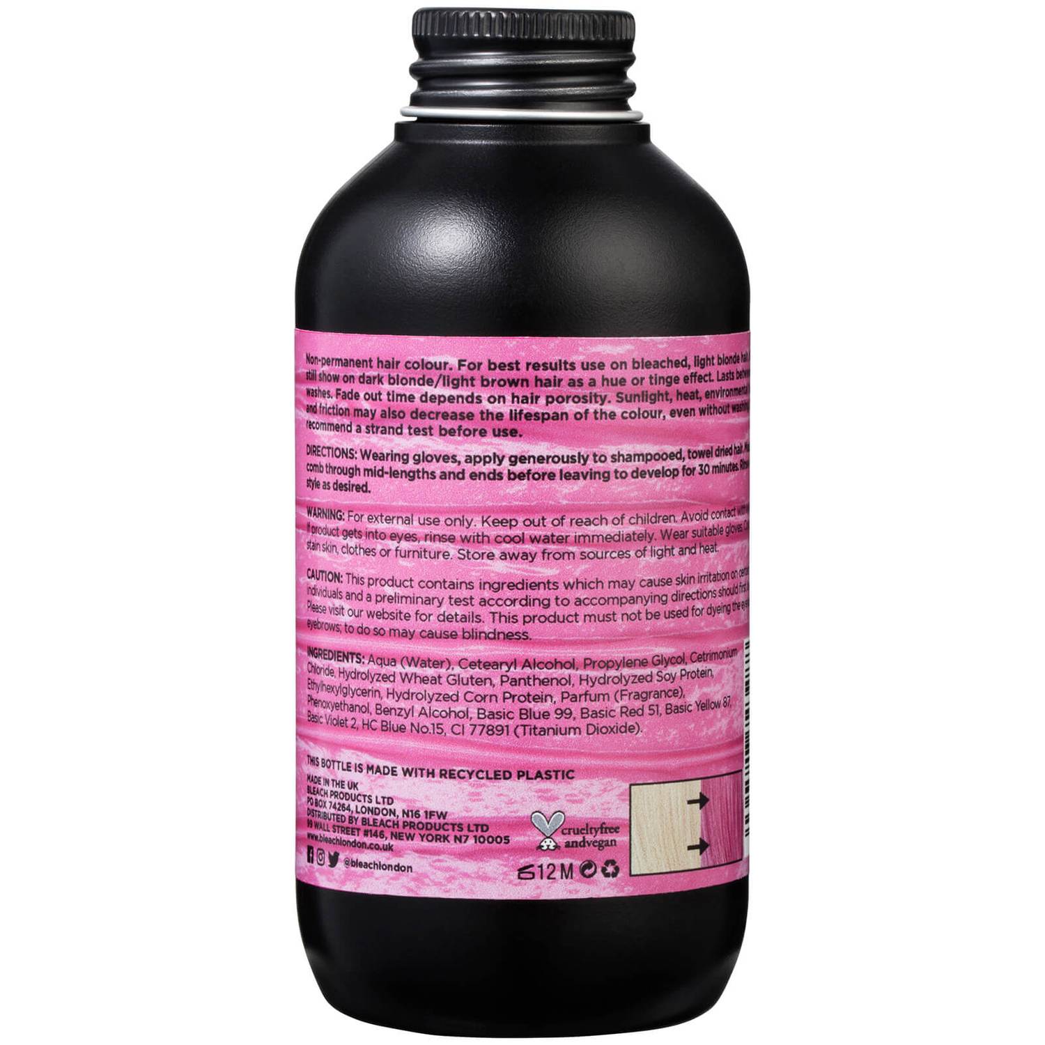 BLEACH LONDON Super Cool Colour - Odd Fuchsia 150ml