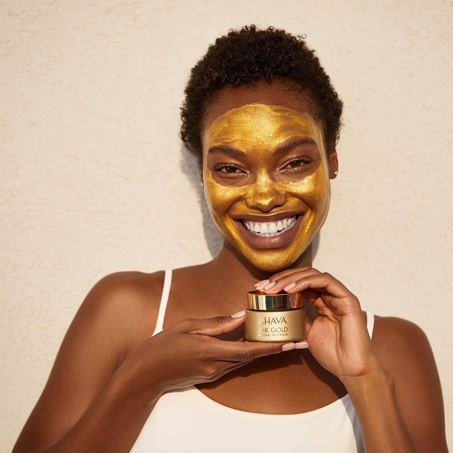 AHAVA 24K Gold Mineral Mud Mask 50ml