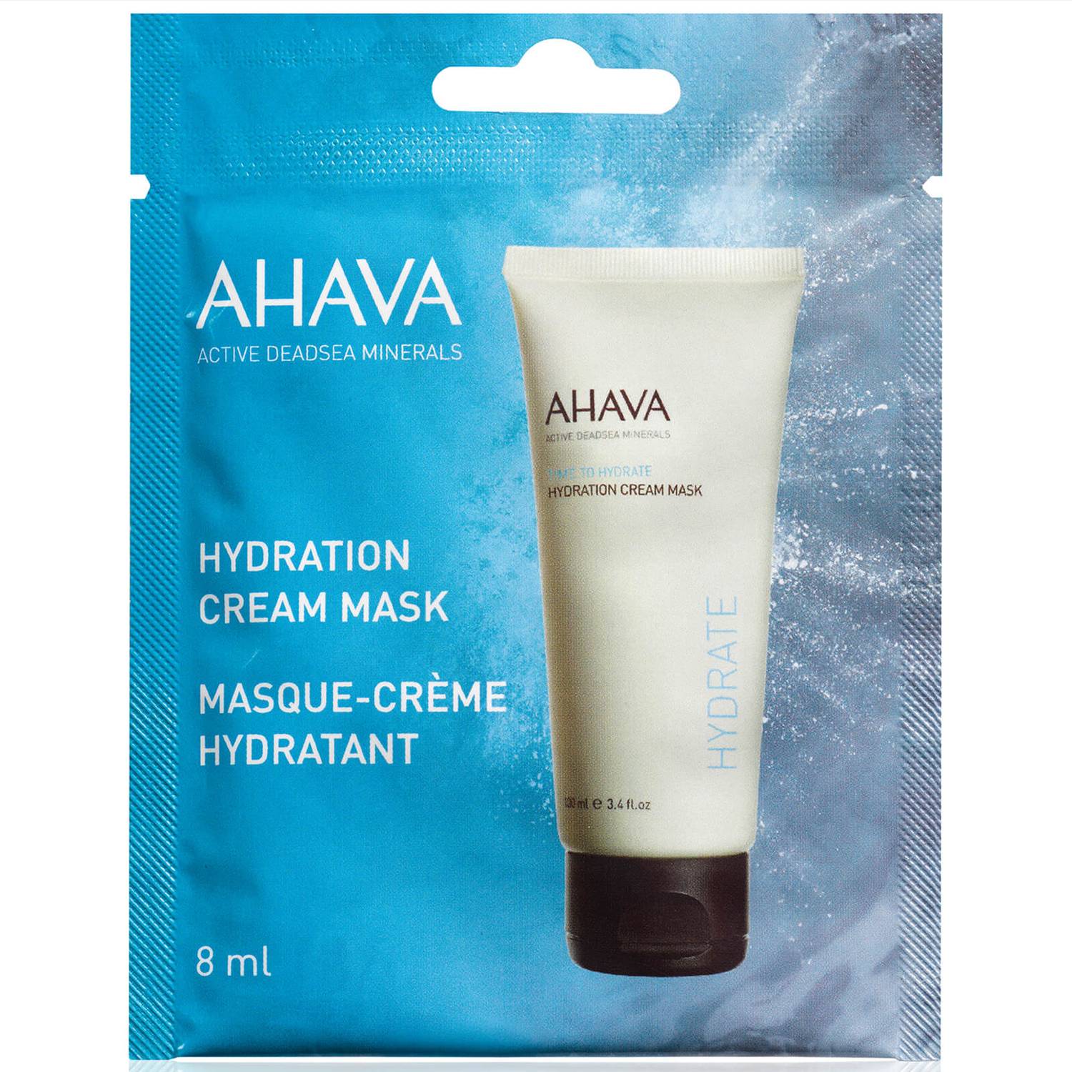 AHAVA Single Use Hydration Cream Mask 8ml