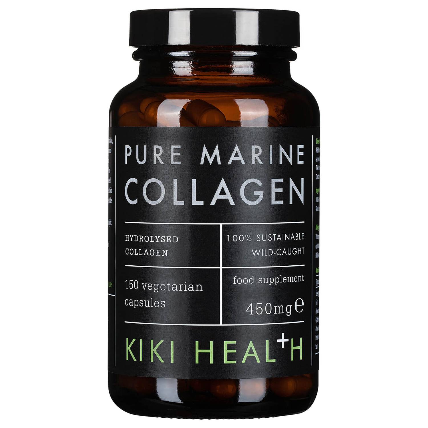 KIKI Health Pure Marine Collagen Vegicaps (150 Vegicaps)