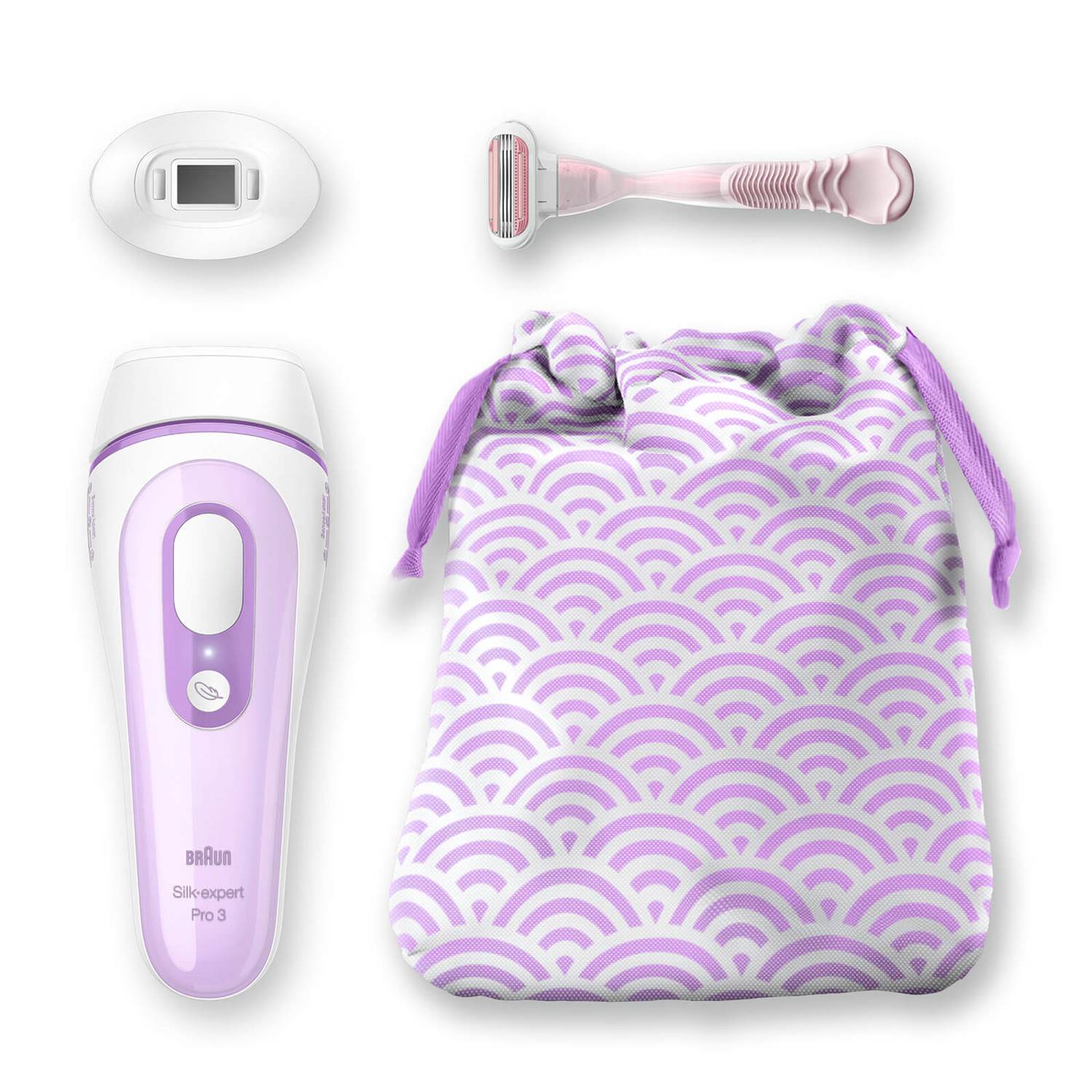 Braun Silk·expert Pro 3 PL3132 IPL, White/Purple