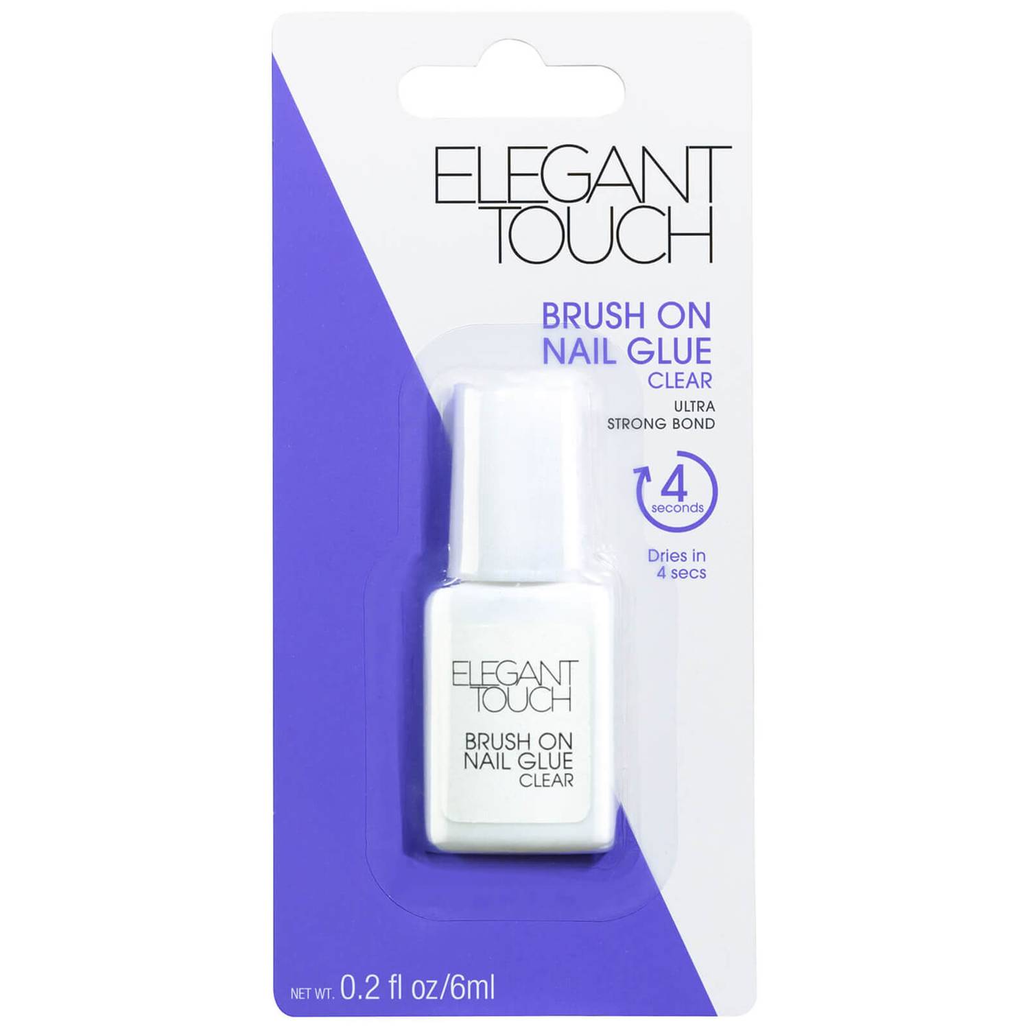 Elegant Touch Brush on Nail Glue 6ml