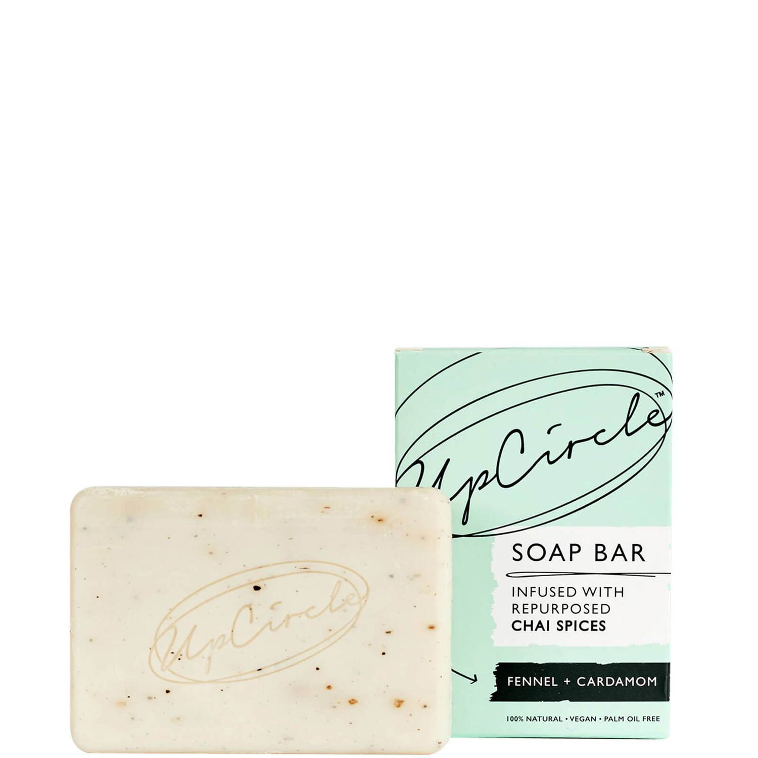 UpCircle Fennel and Cardamom Chai Soap Bar 100g