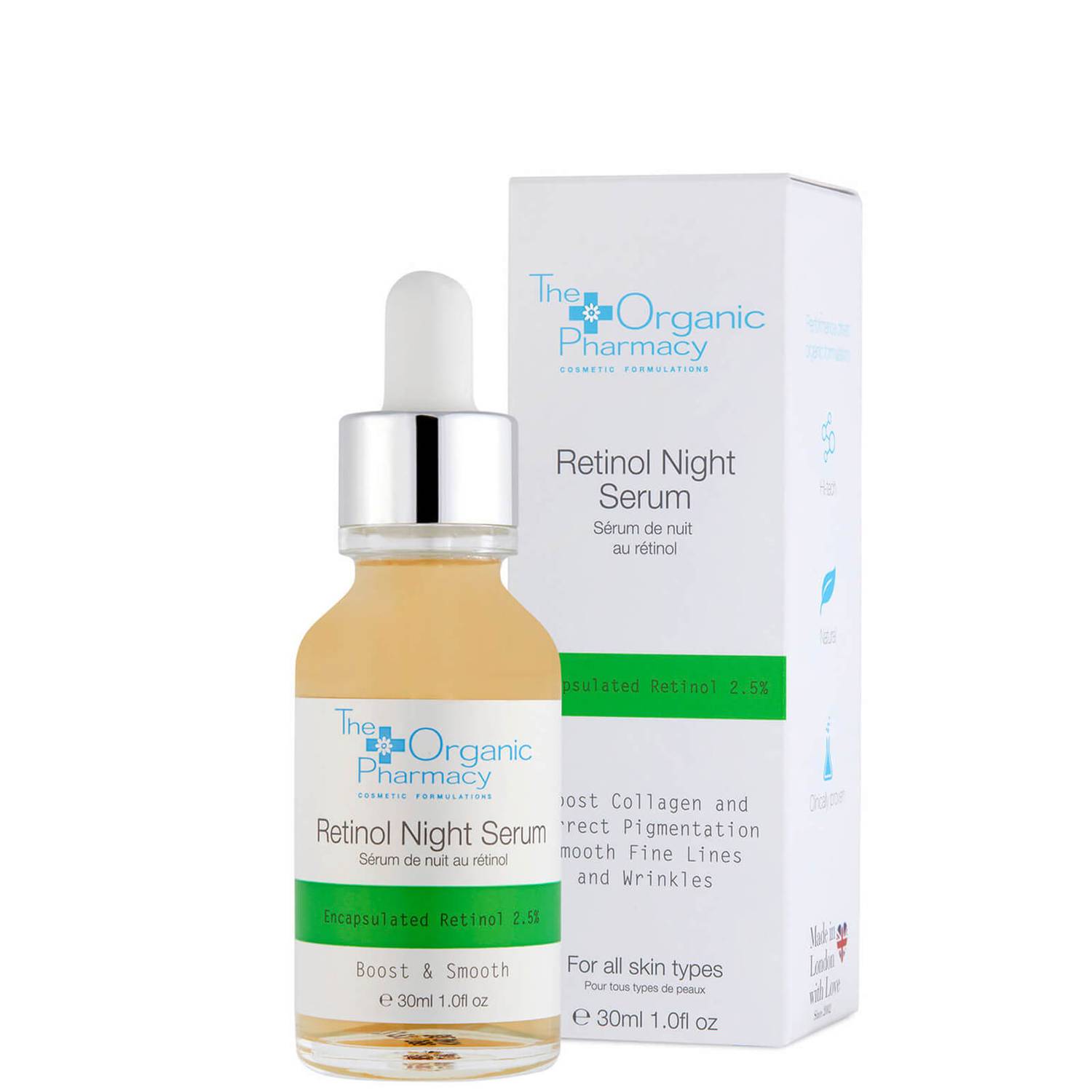 The Organic Pharmacy Retinol Night Serum 30ml