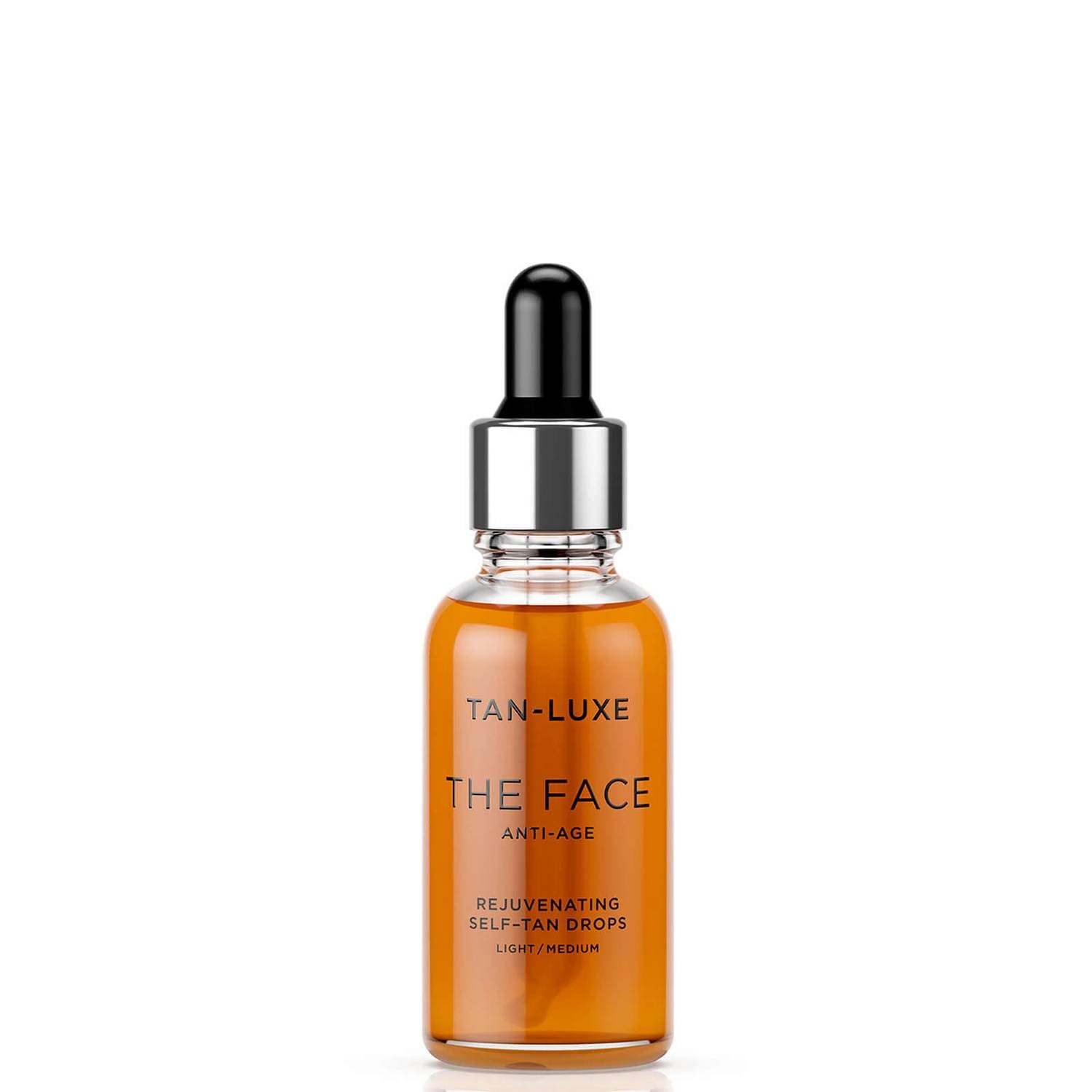 Tan-Luxe The Face Anti-Age Rejuvenating Self-Tan Drops 30ml - Light/Medium