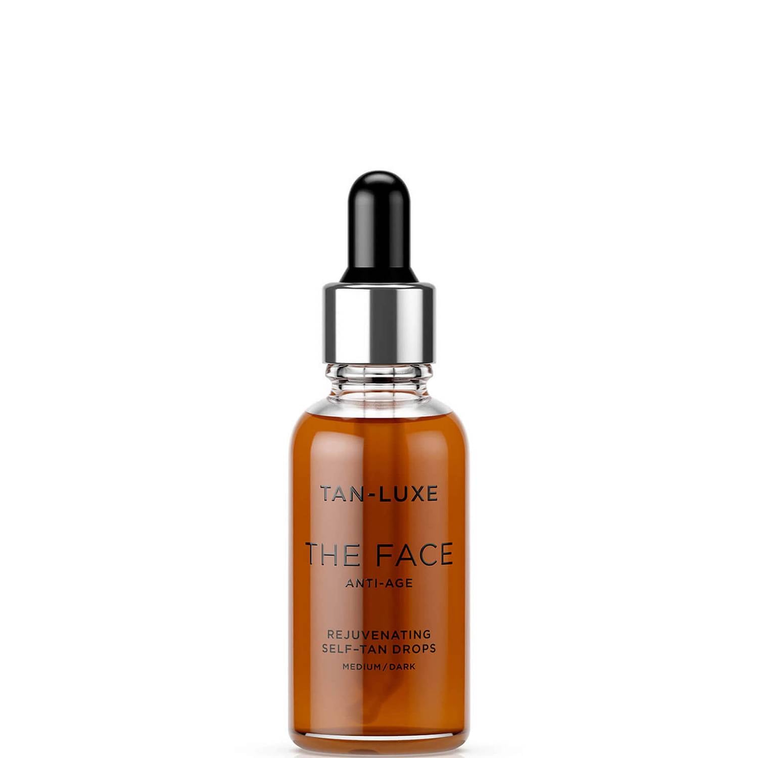 Tan-Luxe The Face Anti-Age Rejuvenating Self-Tan Drops 30ml - Medium/Dark