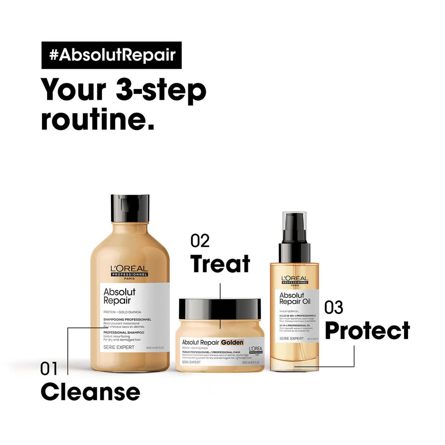 L'Oréal Professionnel Serié Expert Absolut Repair Gold Lightweight Mask 250ml