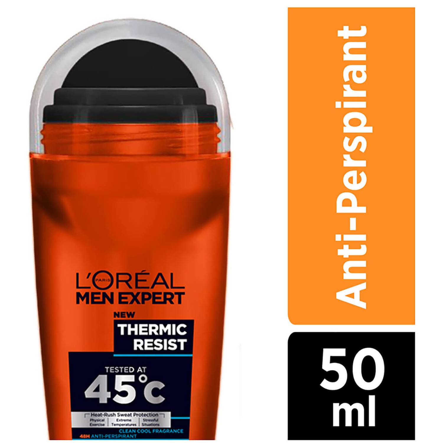 L'Oréal Men Expert Thermic Resist 48H Roll On Anti-Perspirant Deodorant 50ml