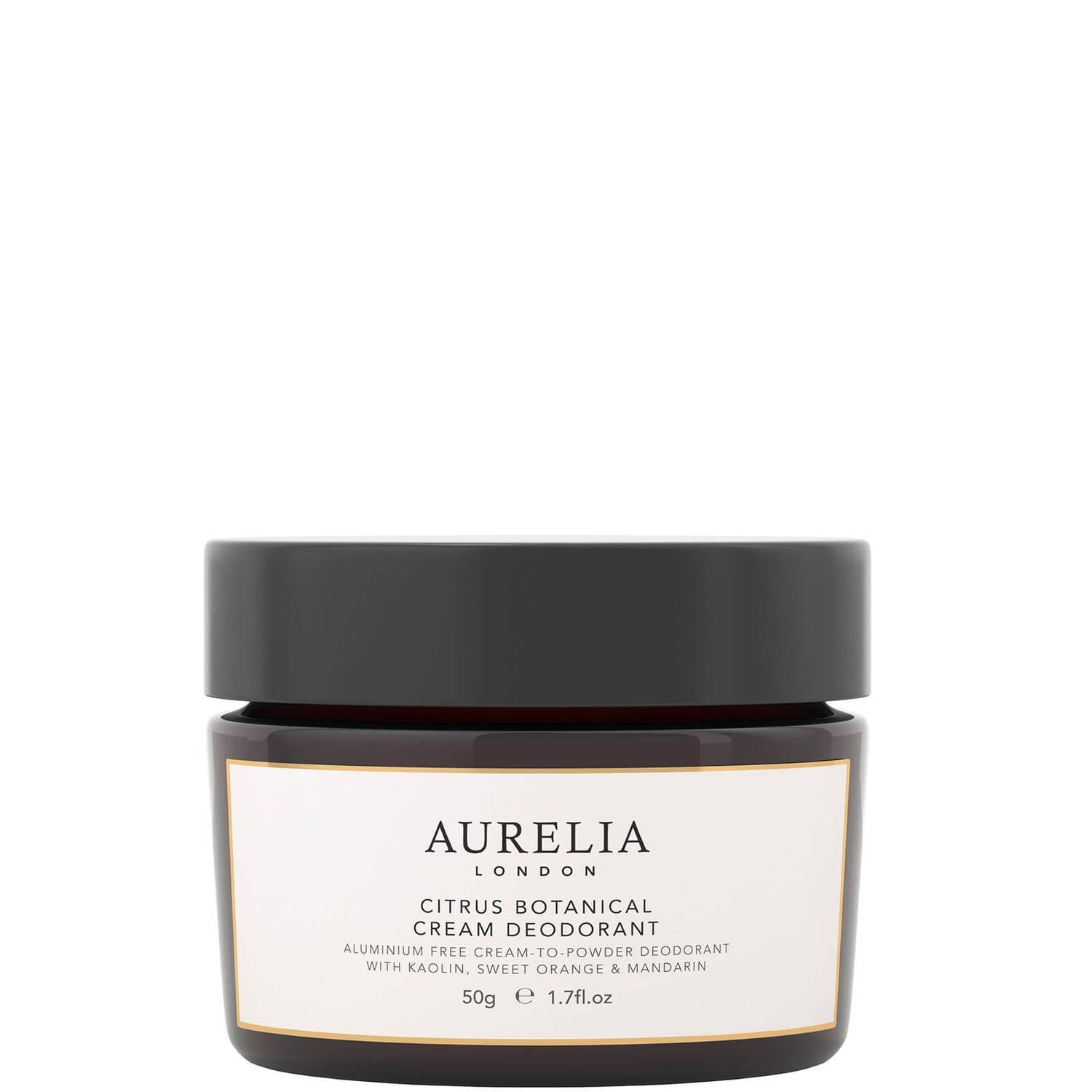 Aurelia London Citrus Botanical Cream Deodorant 50g