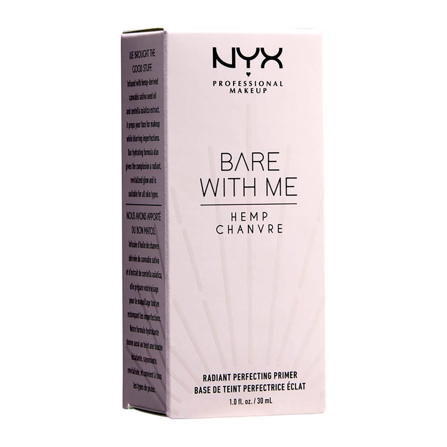 NYX Professional Makeup Bare With Me Hemp Radiant Perfecting Primer 30ml