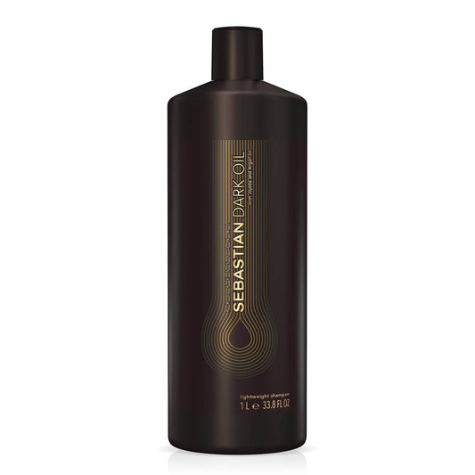 Sebastian Dark Oil Lightweight Jojoba and Argan Oils Shampoo, 33.8 Fl Oz