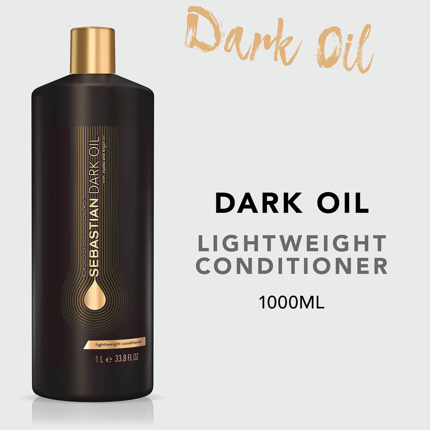 Sebastian Dark Oil Lightweight Conditioner, 33.8 Fl Oz