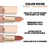 L'Oréal Paris Color Riche Ultra-Matte Nude Lipstick 5g (Various Shades)