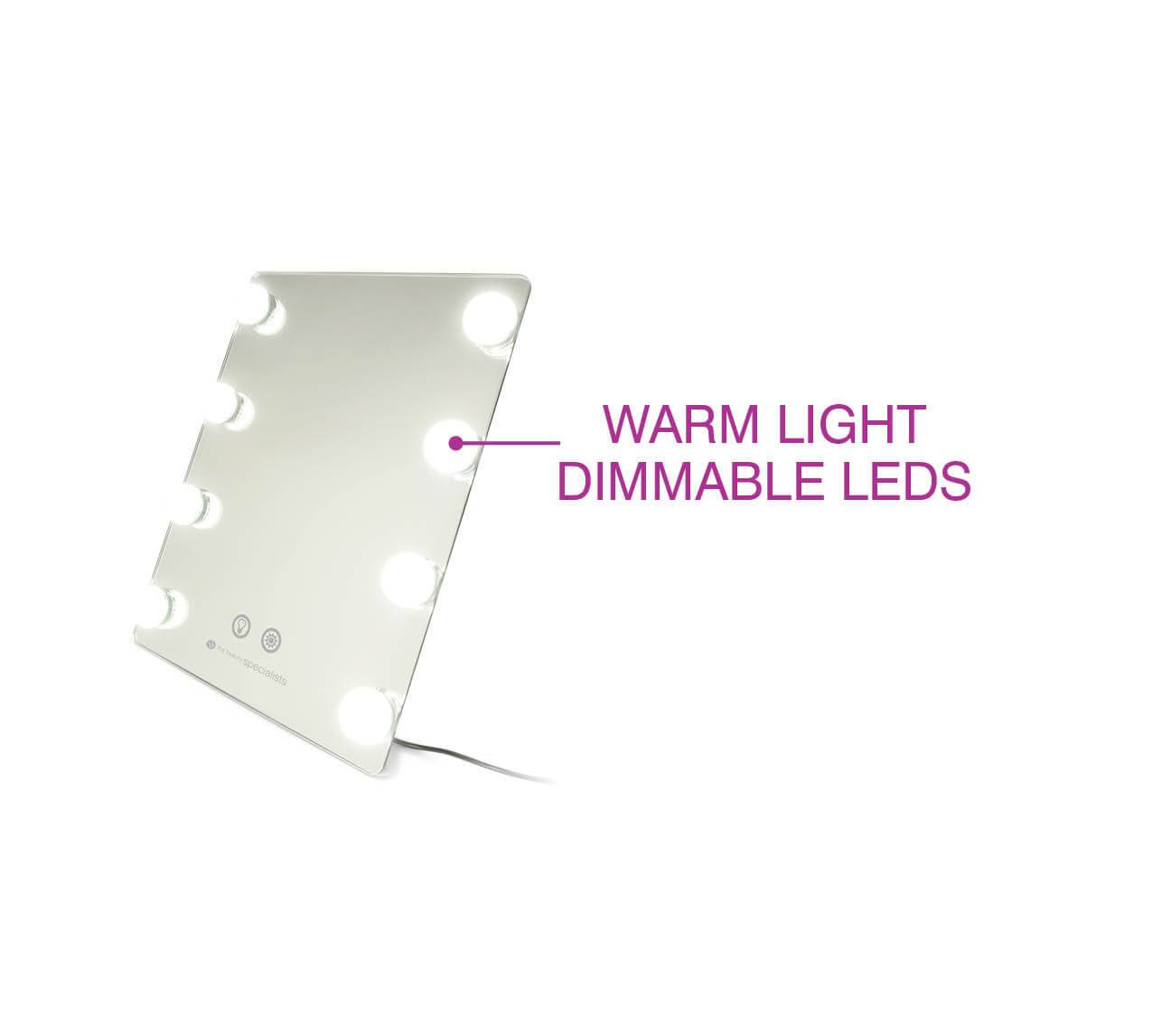 Rio Hollywood Glamour Lighted Mirror