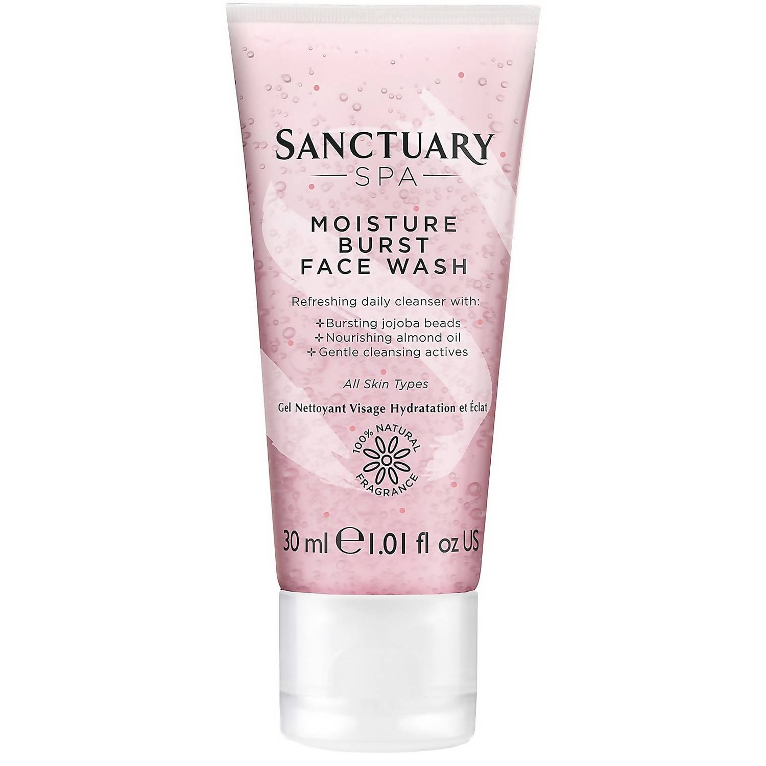 Sanctuary Spa Moisture Burst Mini Face Wash 30ml