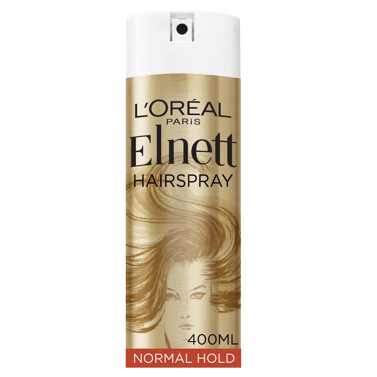 L'Oréal Paris Hairspray by Elnett for Normal Hold & Shine 400ml