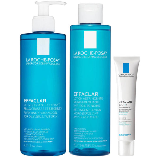 La Roche-Posay Effaclar 3 Step Routine