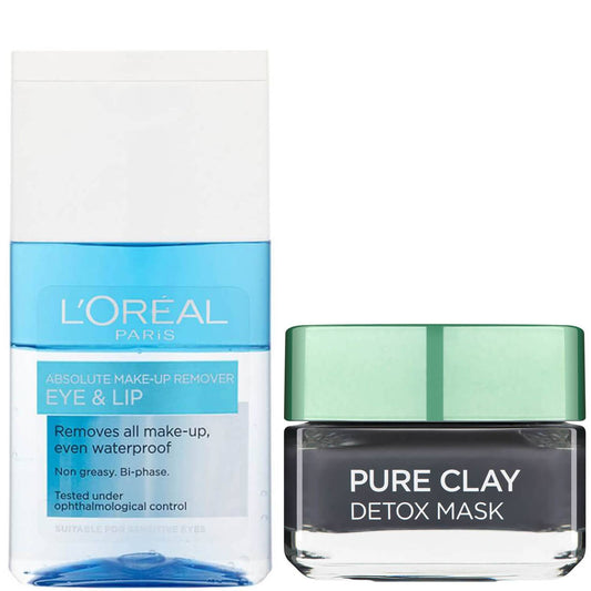 L'Oréal Paris Detox Face Mask and Makeup Remover Duo Exclusive