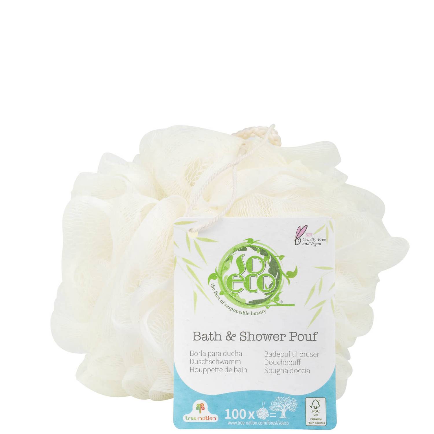 So Eco Bath and Shower Pouf