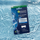 Garnier Moisture Bomb Deep Sea Water & Hyaluronic Acid Night-Time Eye Tissue Mask 6g