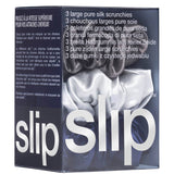 Slip Silk Large Scrunchies - Midnight (Pack of 3)