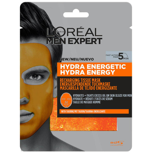 L'Oréal Paris Men Expert Hydra Energetic Tissue Mask 30g