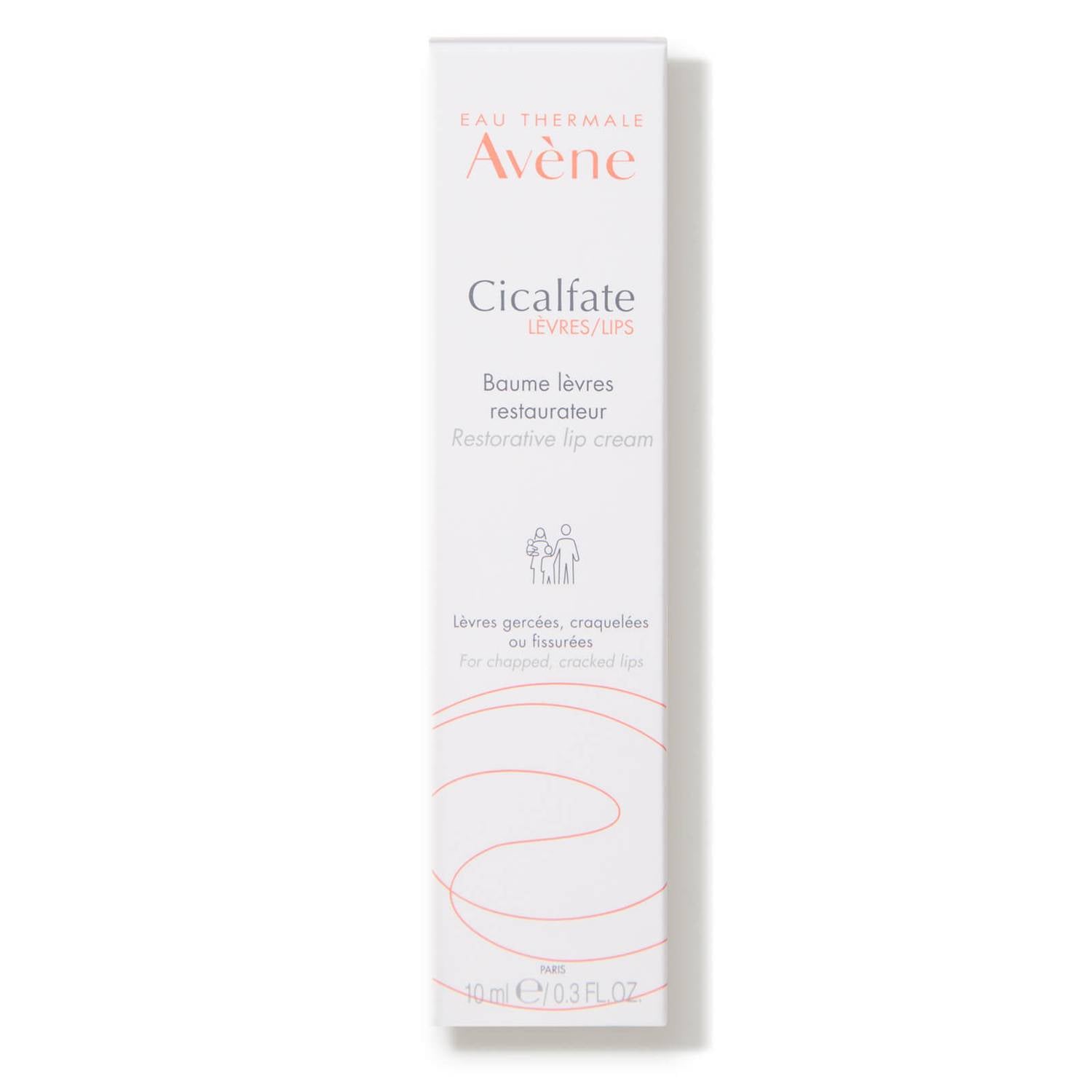 Avène Cicalfate Restorative Lip Cream for Chapped, Cracked Lips 10ml