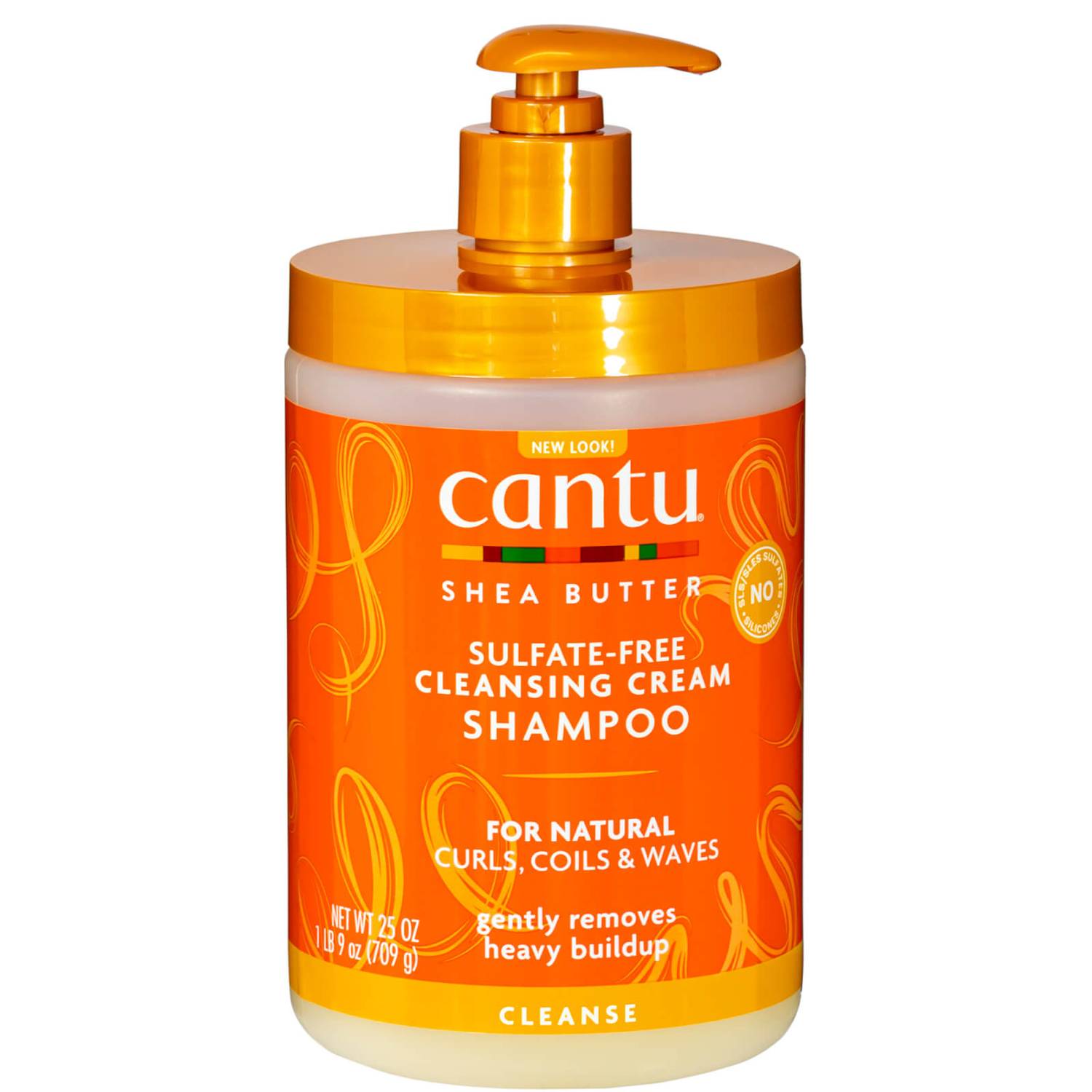 Cantu Shea Butter for Natural Hair Cleansing Cream Shampoo ? Salon Size 25 oz