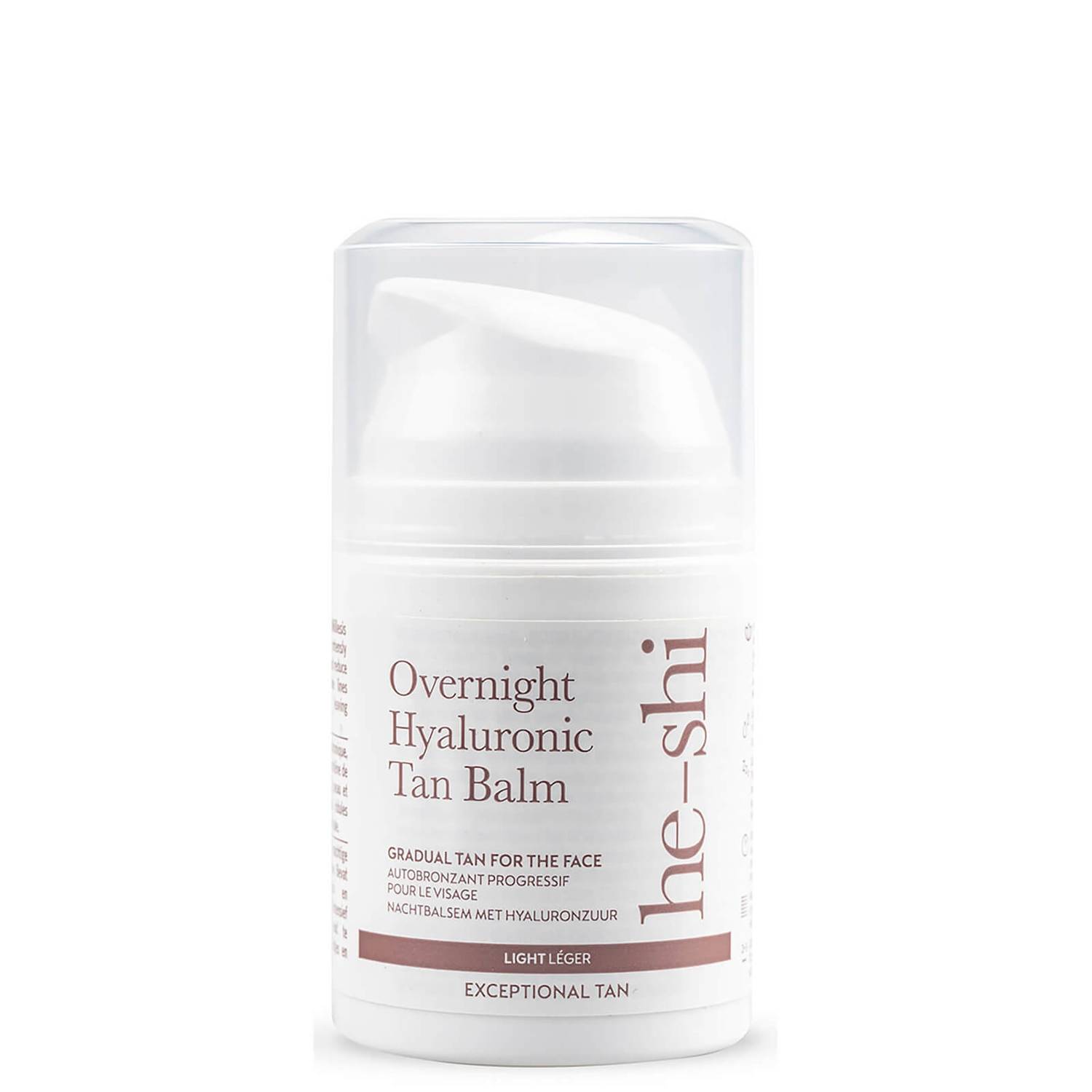 He-Shi Overnight Hyaluronic Tan Balm 50ml